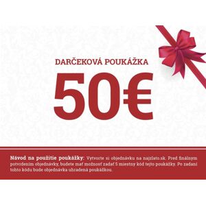 Darčeková poukážka 50€